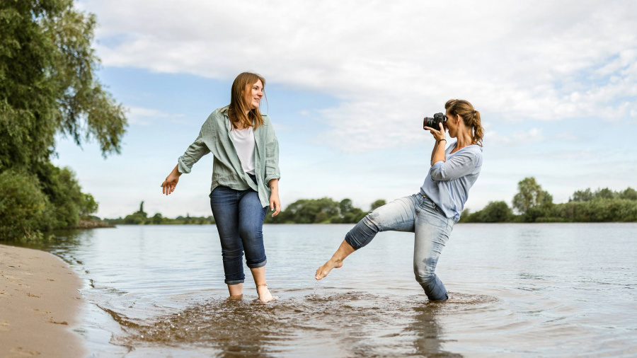 Adrenalin, Action und ganz viel Lebensfreude: weil sich ein Fotoshooting anfühlen kann wie eine Achterbahnfahrt