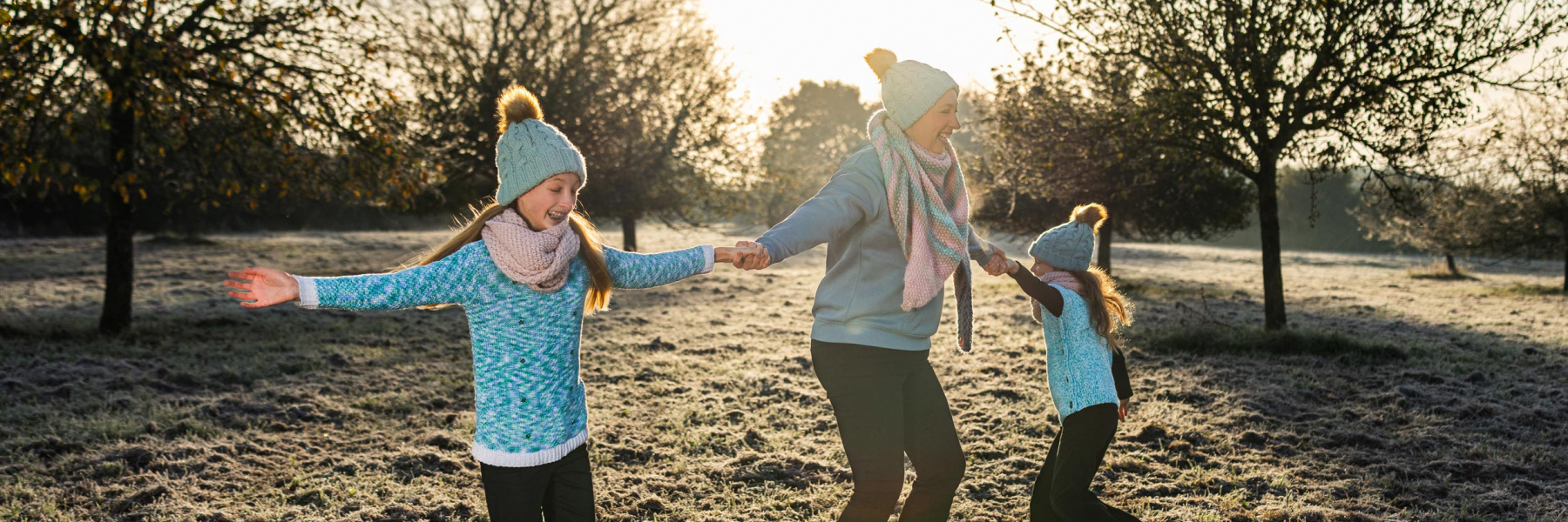 Fotoshooting in Weyhe an einem Wintermorgen: